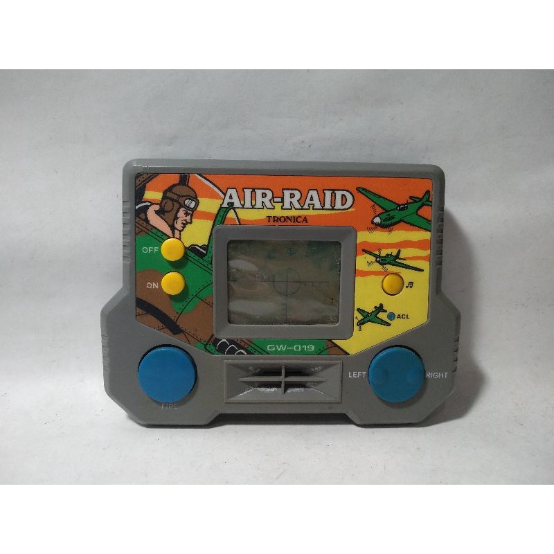 Game Watch Gimbot Gamebot Air Raid Craft Aircraft Plane Airplane Perang Tronica Jet Pesawat Tempur W