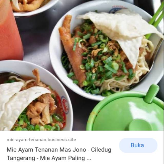 

Mie Ayam Tenanan Asli Solo/Mie Ayam Frozen