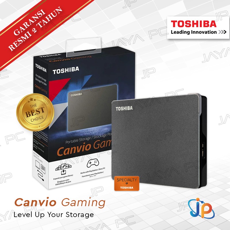 Toshiba Canvio Gaming 4TB - HDD / HD / Hardisk / Harddisk External 2.5" USB 3.2