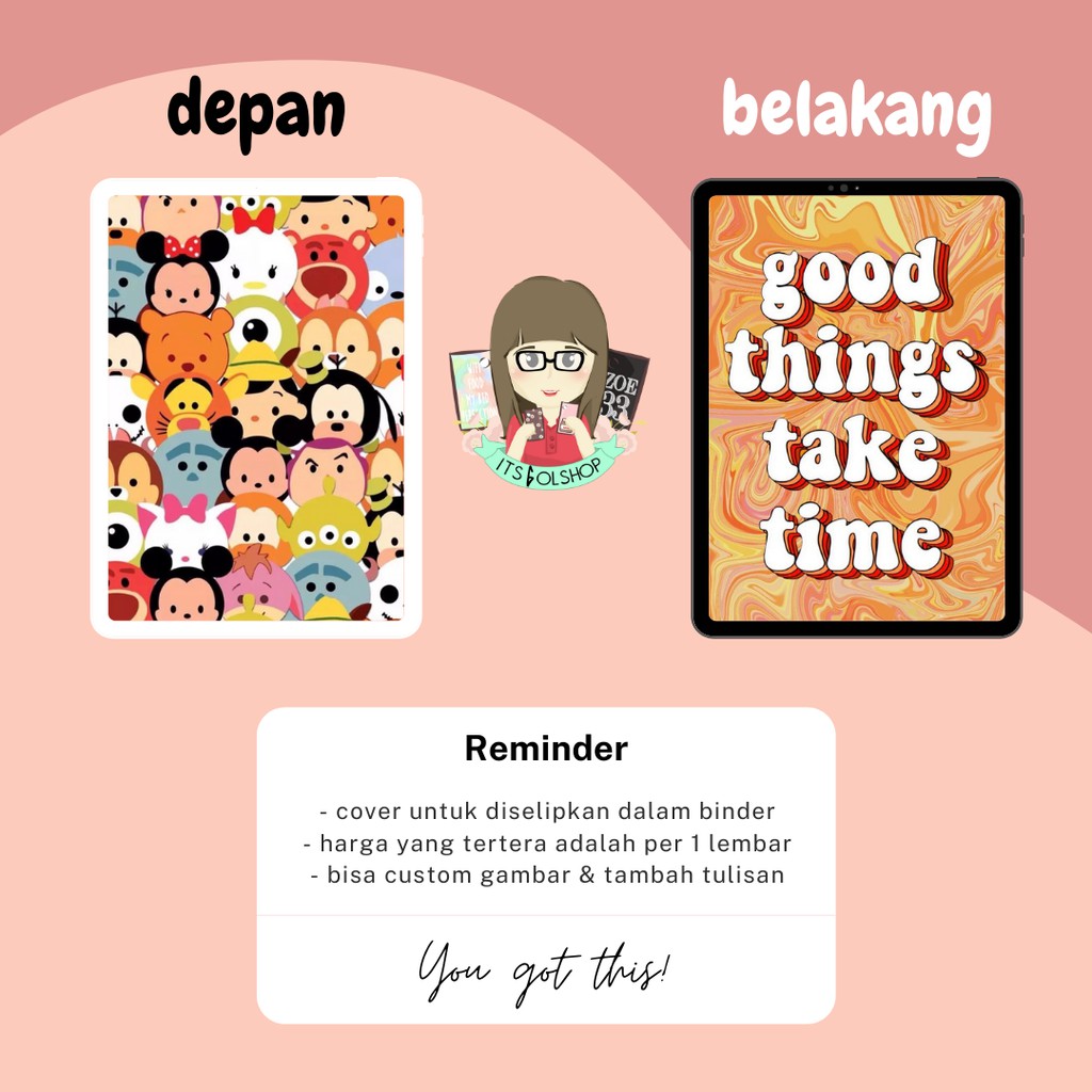 

COVER BINDER PER 1 LEMBAR