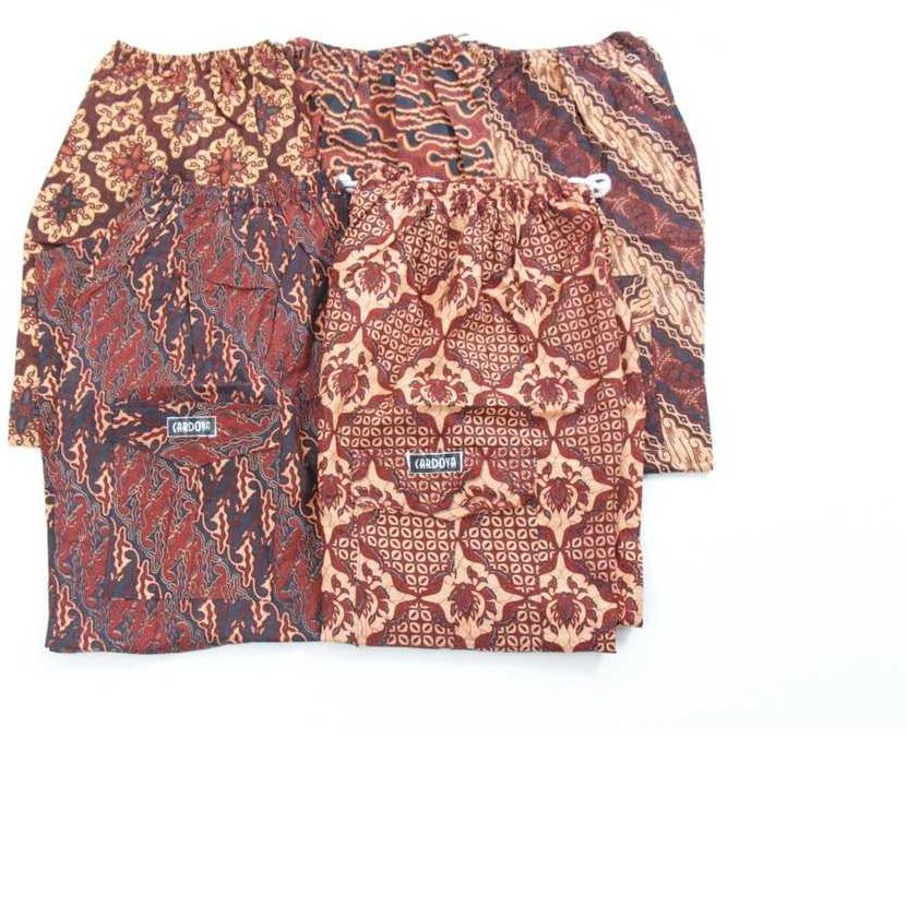 ✭ Celana Kolor Jumbo Boim Fit To XXL / Motif Batik / Betawi Pria / Wanita Dewasa / Hawai Pengsi ♚