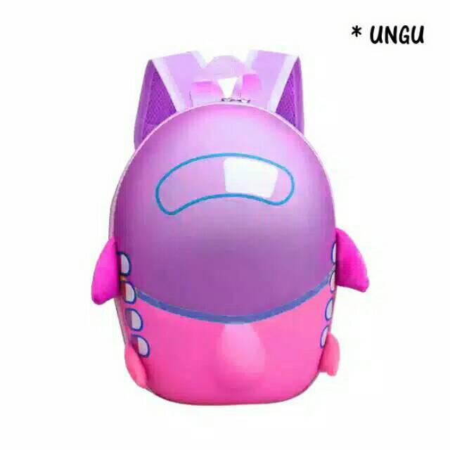 Tas ransel anak motif roket