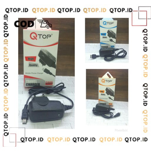 Charger QTOP Micro Usb G900 High Quality / Travel Charger Qtop [QTOP.ID]