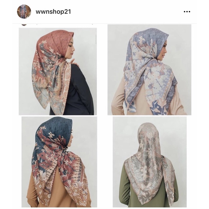 magnolia scarf wearing klamby