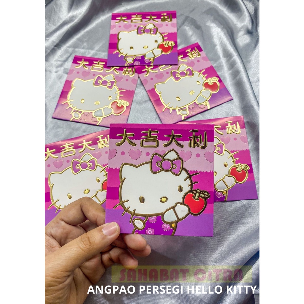 

ANGPAO PERSEGI 9X9CM ISI 6 PCS 红包
