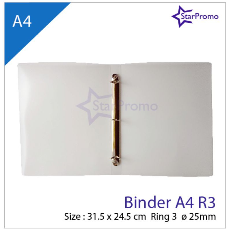 

Binder Plastic A4 Ring 2 / 3 / 4 / 30