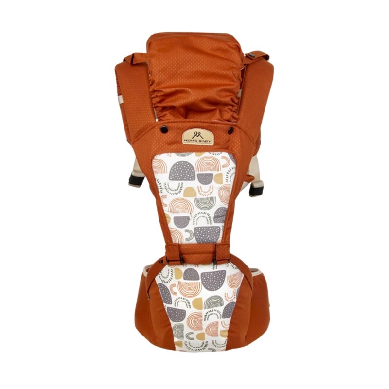 Moms Baby Gendongan Hipseat Wilona | Indie | Aurora| Cloudy | Woody | Carter | Kenzie Series