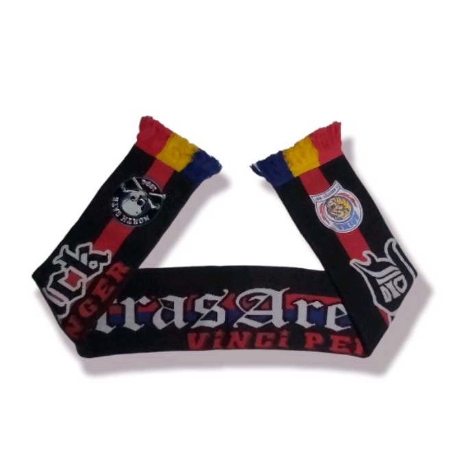 SYAL / SCARF ULTRAS AREMA LOGO BORDIR 14 GET SPESIAL