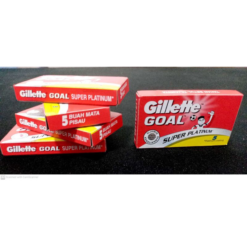 ORIGINAL Gillette Goal isi 5 silet goal asli/SILET GOAL ASLI