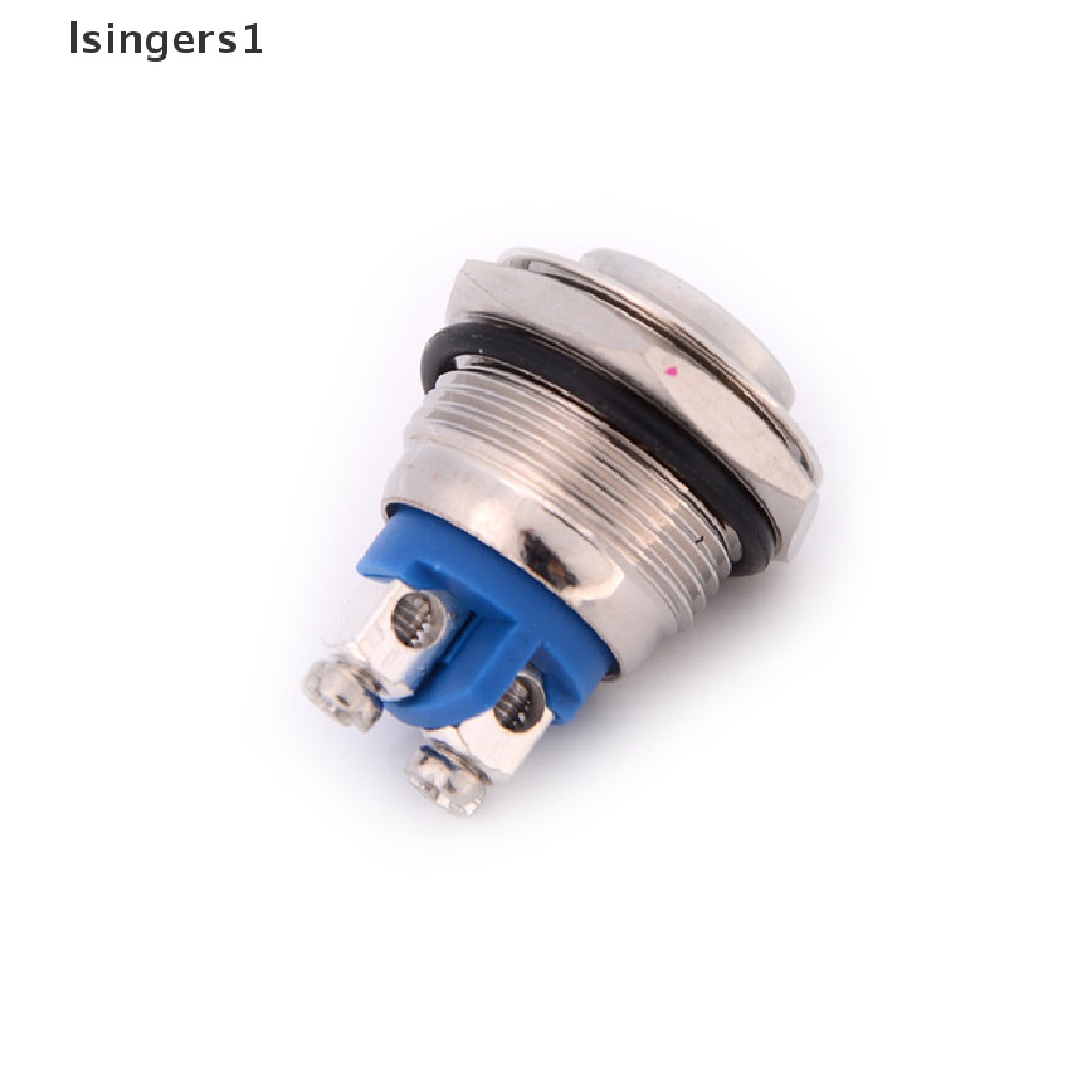 (lsingers1) Tombol Tekan Bentuk T 16mm Bahan Metal Untuk Starter Switch