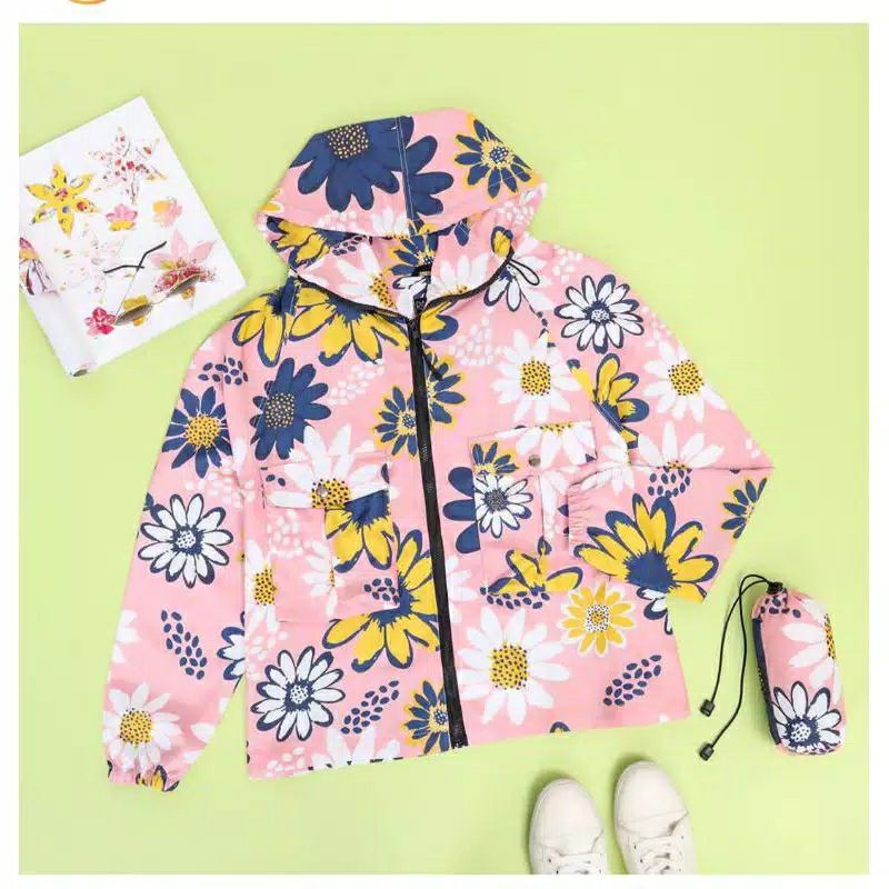 Raia jaket,Daisy pink