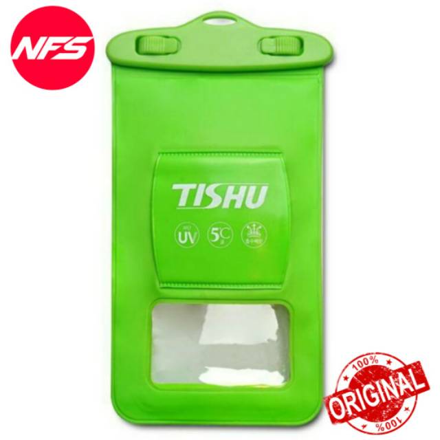 Tishu Waterproof Phone Case Bag Universal / Sarung Casing HP Anti Air