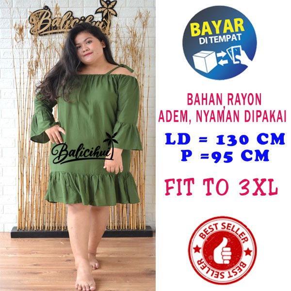 Balicihui Dress Vidia Dress Bali Dress Busui Dress Bumil Dress Jumbo Dress Pendek Wanita