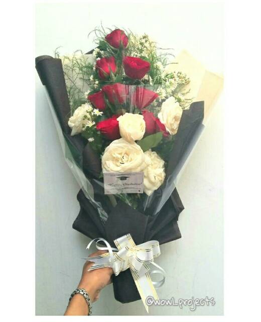 (Ready Stock) Buket Bunga Mawar Asli, Buket Bunga Mawar Segar, Fresh Flower Bouquet, Buket Bunga Asl