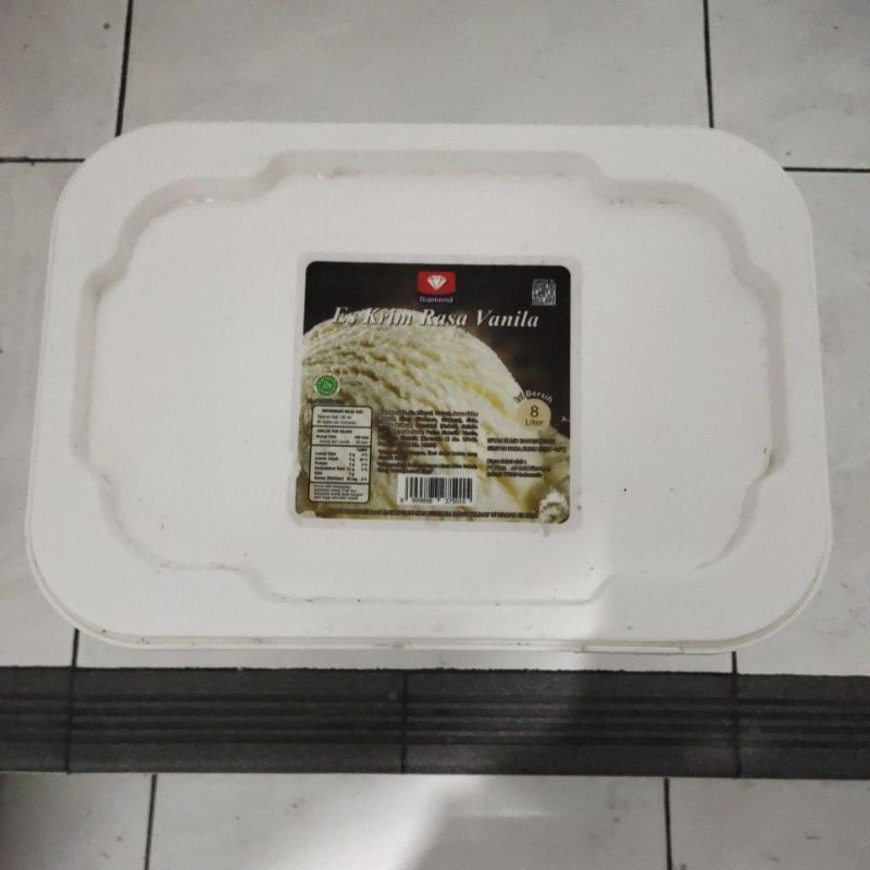 

DIAMOND ES KRIM RASA VANILLA (ICE CREAM) 8LITER (MEDAN GRAB ONLY)
