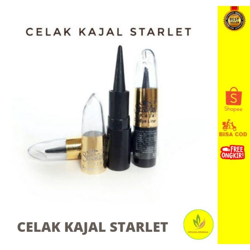 CELAK KAJAL STARLET/CELAK ARAB/MEMPERCANTIK MATA/ORIGINAL/TERLARIS
