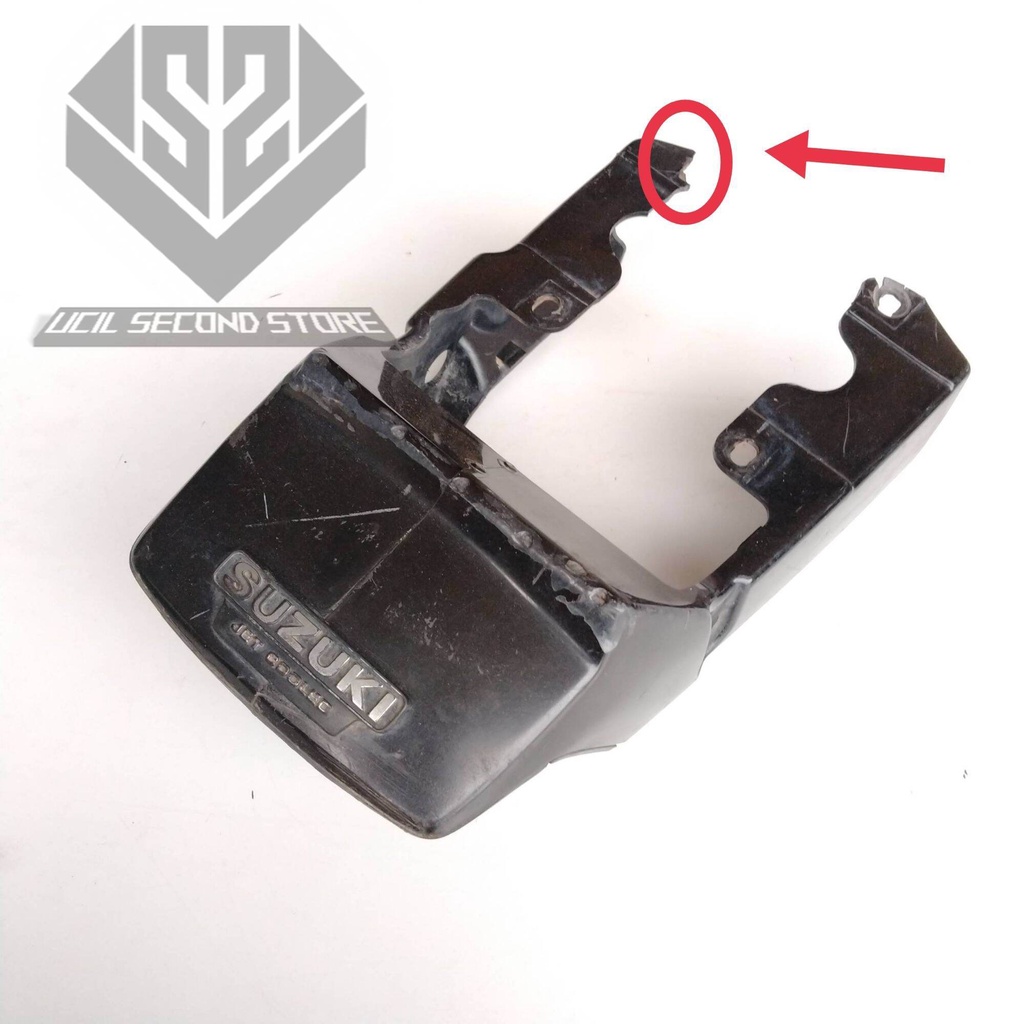 BODI BELAKANG SUZUKI RC100 BRAVO BODY BELAKANG RC100 BRAVO SEKEN ASLI ORIGINAL