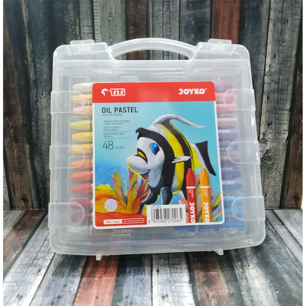 

OIL PASTEL TITI JOYKO OP-48S 48WARNA