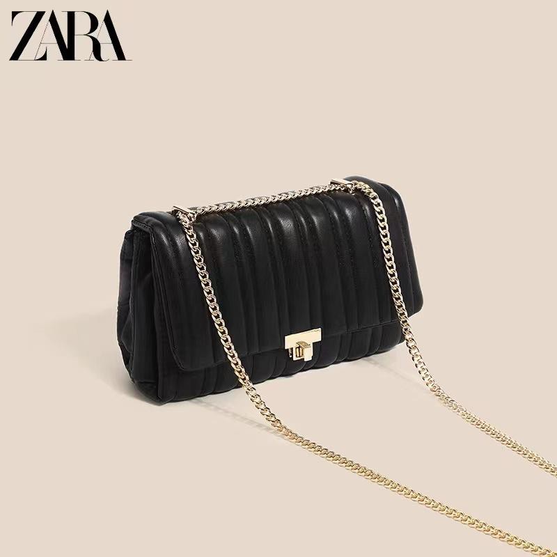 SALE 7.7 TAS WANITA Z278 ZARA4 QUILTED MIDI  CROSSBODY BAG PREMIUM IMPORT#10030