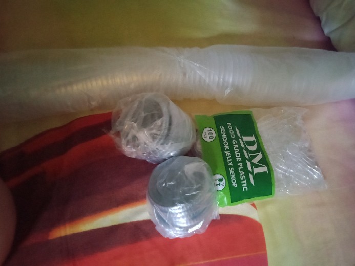 Dapurmami Cup Gelas Tempat Pudding Agar Puding Jelly + Tutup 120 Ml 100 Ml 65 Ml