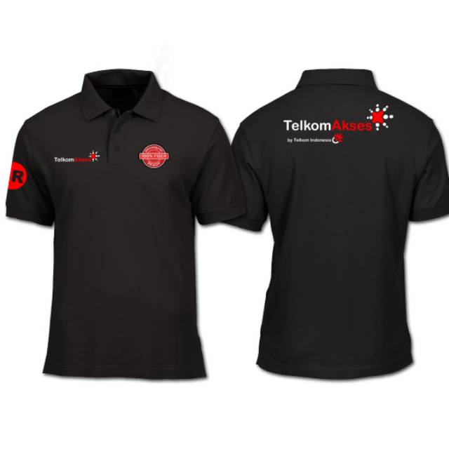 BIG SIZE 3XL-7XL...kaos kerah-polo shirt-baju keren TELKOM AKSES Free Custom