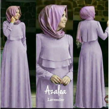 PALING LARIS Baju  gamis  Busana  muslim  Maxi dress AZALEA 