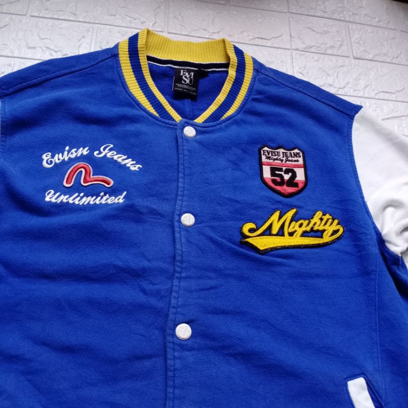 EVISU SECOND BEKAS VARSITY JAKET