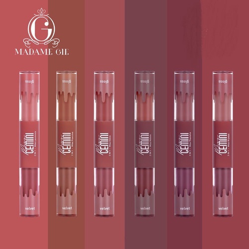 Madame Gie Miss Gemini 2in1 Gloss &amp; Velvet 5ml