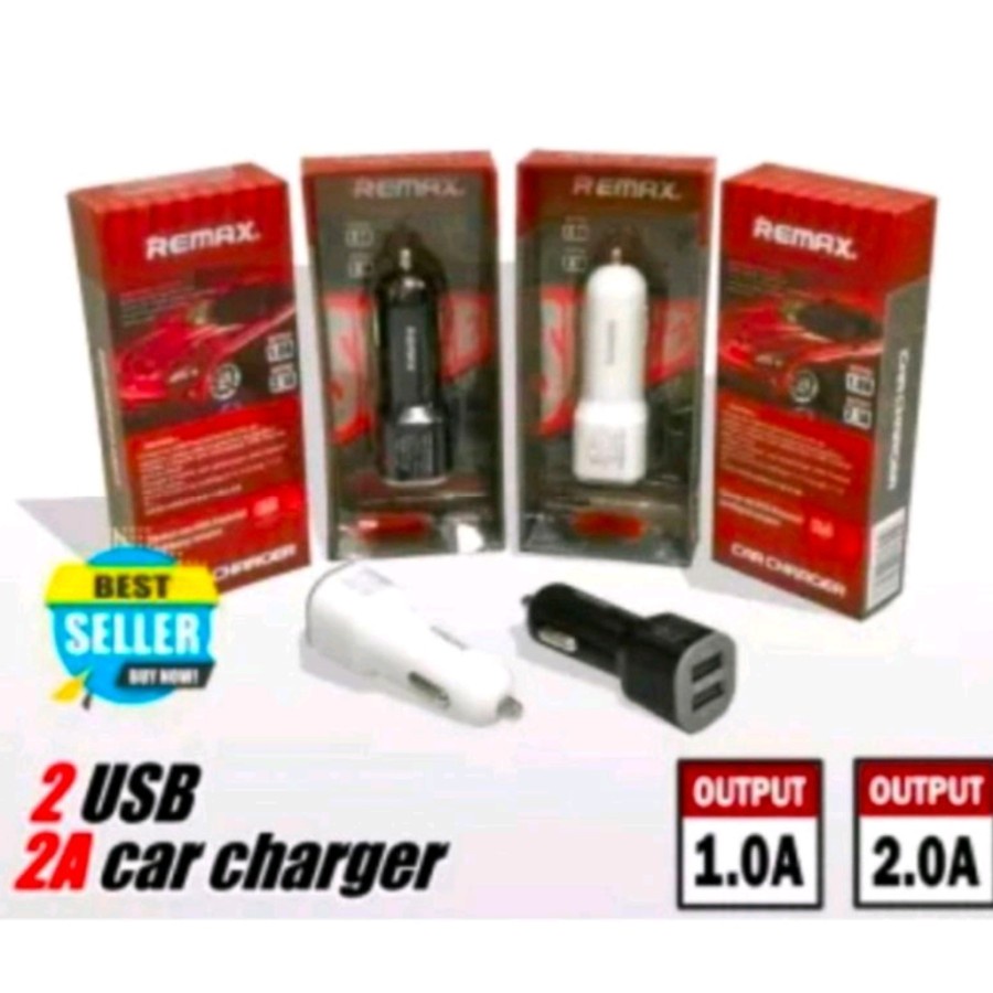 Batok Saver / Car Charger REMAX 3 USB 2 USB PORT 4.2A RCC304 RCC-304