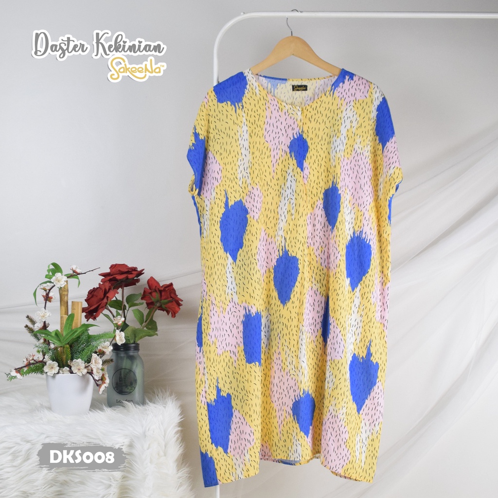 SAKEENA Daster Kekinian Busui Jumbo Rayon Premium