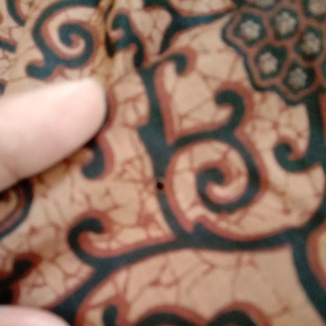 Risna Batik Jumbo Hrb089 C Kemeja Batik Pria Pendek Katun Primis Premium Besar Xxxl 3l 4l 5l