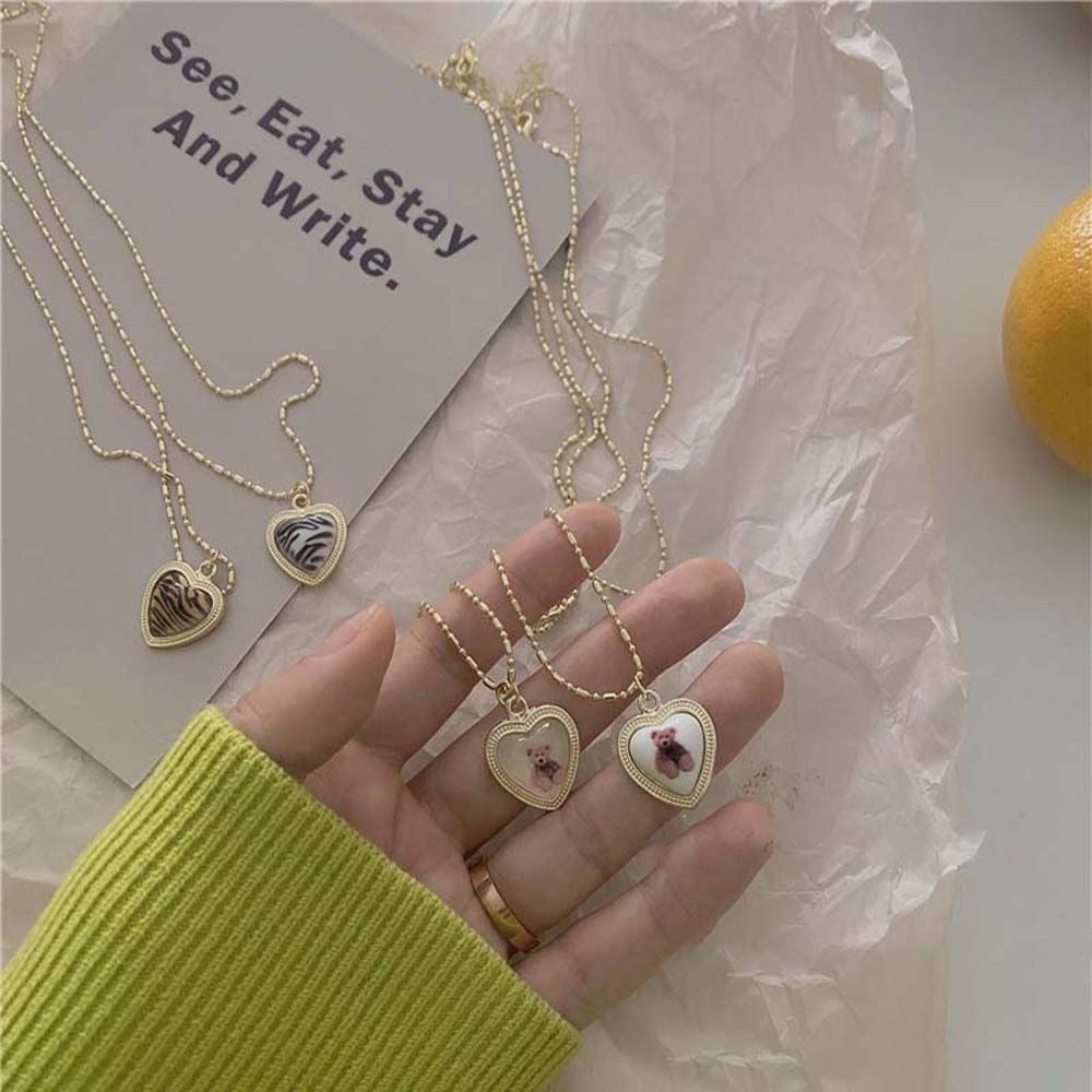 AUGUSTINA Women Girls Clavicle Chains Korean Fashion Jewelry Necklaces Party Gift Minimalism Gold Color Elegant Leopard Temperament Choker