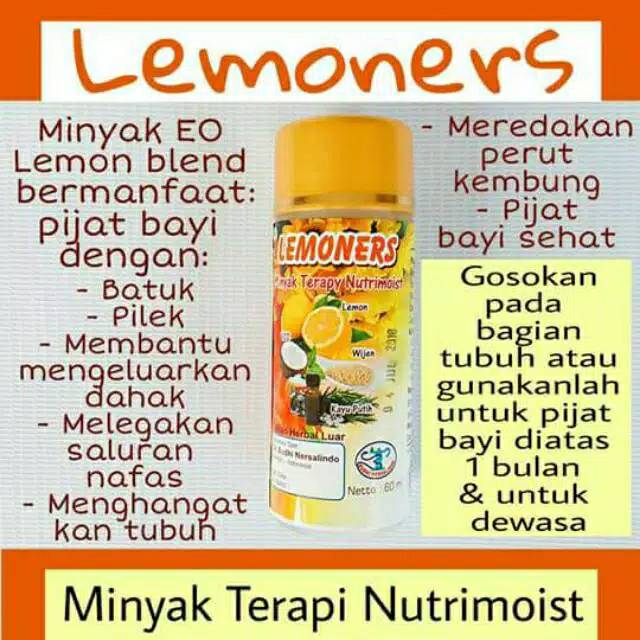 LEMONERS Nutrimoist Aromatherapy Oil