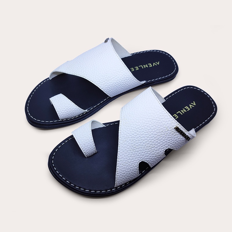 Sandal Jepit Wanita Papirut Motif Kulit Jeruk Sol Karet Avenlee Clea