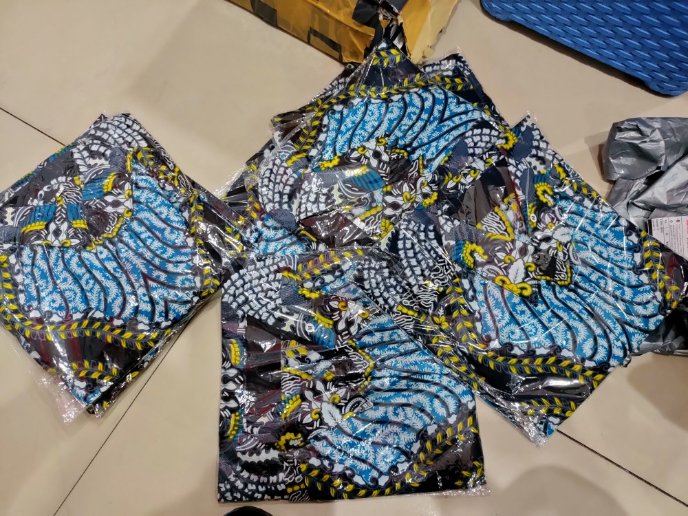 Batik Pria Hem Madu