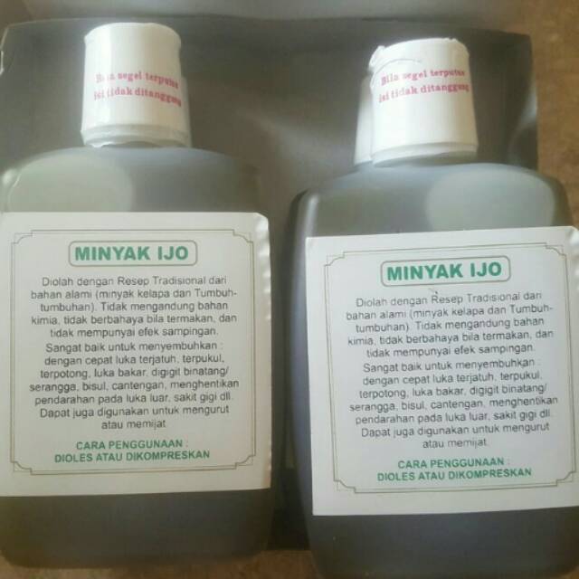 

MINYAK IJO/HIJAU(BOTOL BESAR)