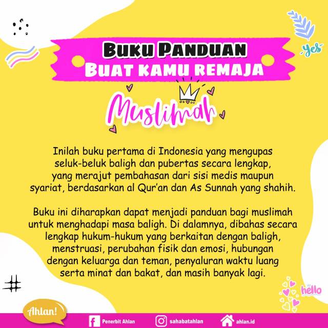 Handbook Pubertas Muslimah Shopee Indonesia