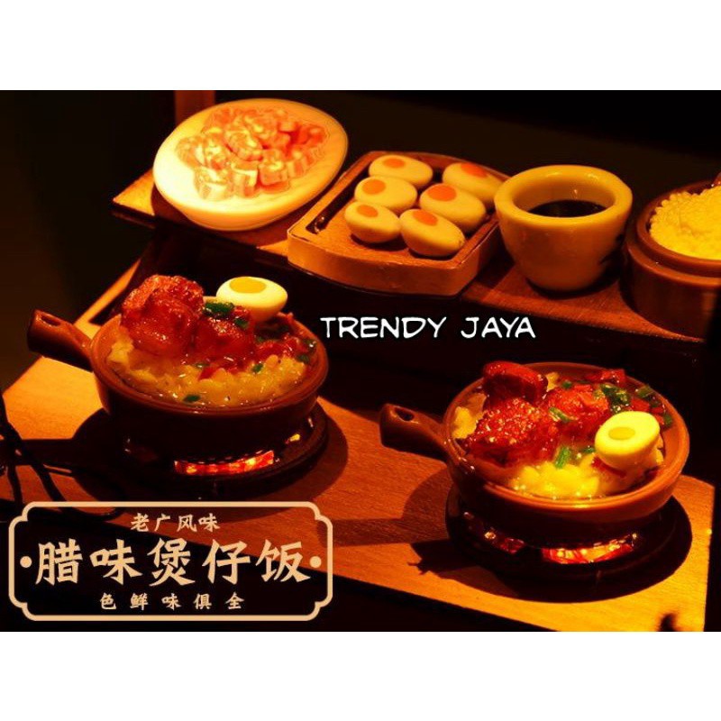 DIY Miniatur STAND CLAYPOT RICE Puzzle Craf (BM-830 LED)