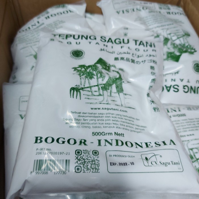 

cs777vv Tepung Sagu Tani 500Gr Da01D100