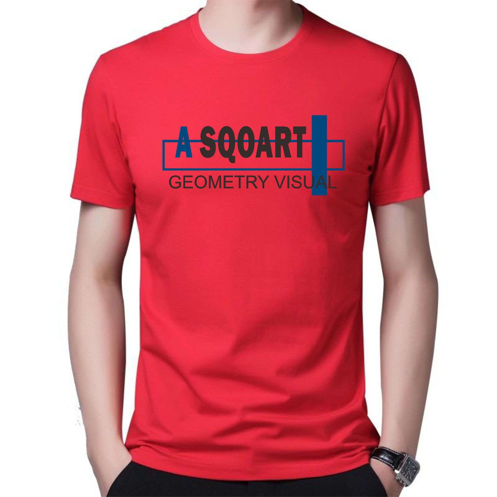 BS/COD/BAJU KAOS TANGAN PENDEK ASQOART PRIA REALPICTURE