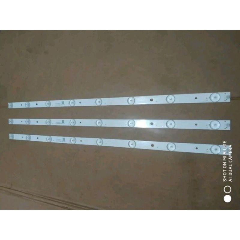 BL - Lampu back light TV led polytron PLD 8 K Kancing Led - 3 V Volt - PLD 32T7511- 32T710  - 32D