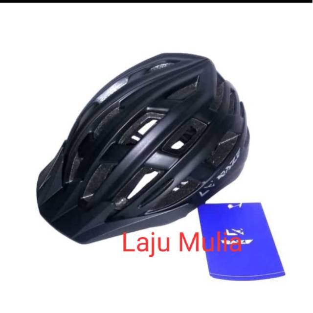 Helm Sepeda RAZE R9 ukuran M/L 57-61cm Warna. Black Matt
