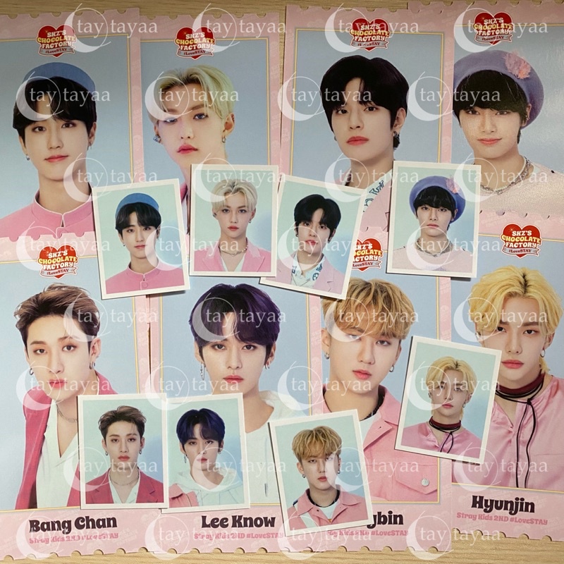 [BACA DESKRIPSI] STRAY KIDS 2nd Fanmeet LoveStay Merch MD SKZOO - [BENE / POB PC , Gel Pen , ID Phot