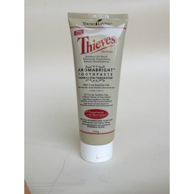 thieves aroma bright toothpaste