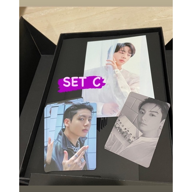 proof unsealed standard ver full set Jungkook PC Taehyung PC