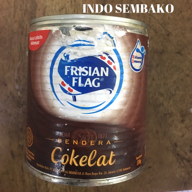 

Jual Murah Frisian Flag Cokelat Kaleng / susu bendera coklat frisian flag kaleng 370g