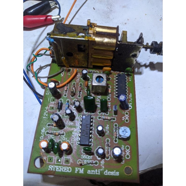 Tuner radio fm stereo merk alpa Tuner SAKATA