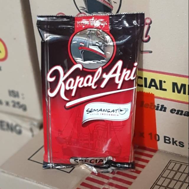 

Kopi Kapal Api Special 65 Gr Isi 10 pcs / Renceng