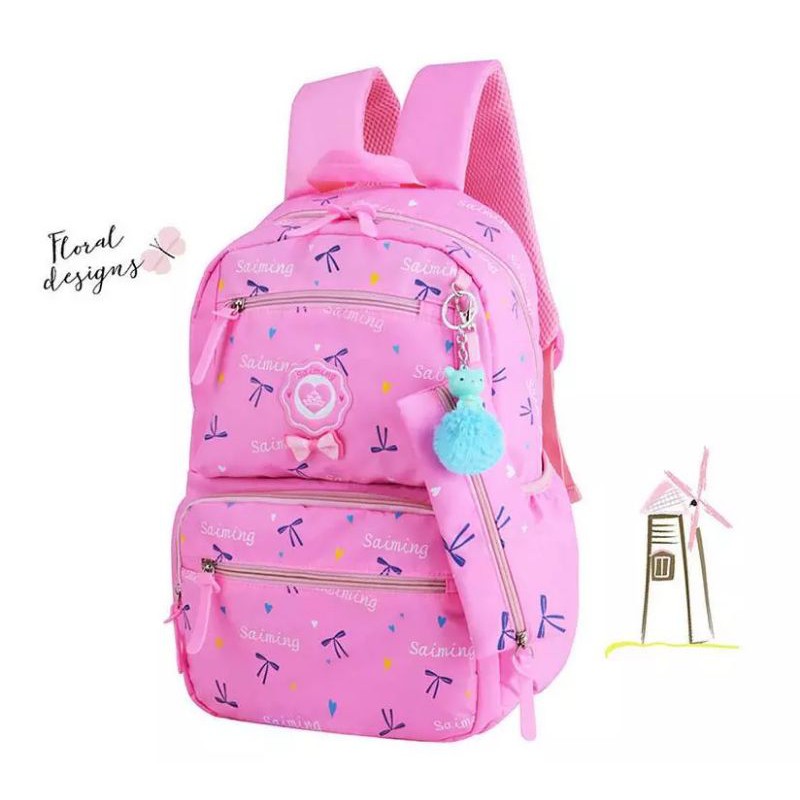 MOEZHA_TAS RANSEL ANAK SEKOLAH LAKI LAKI SD TK PAUD MOTIF KARTUN (SAIMING)