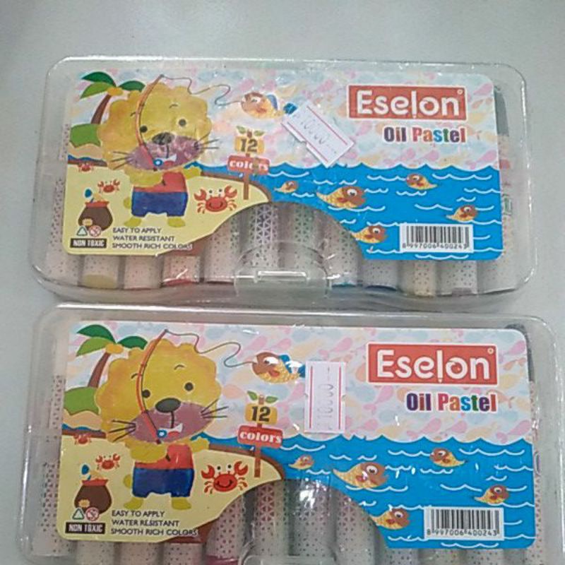 

Eselon pensil warna oil pastel 12color